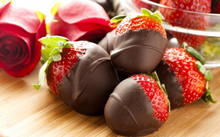 *** Yummy...*** - aweets, nature, strawberries, chocolate