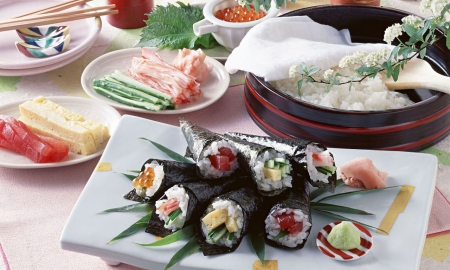 Sushi - food, eat, fish, Sushi