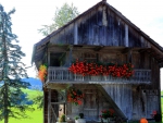 garret house barn where john w. booth  died