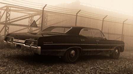 chevrolet-impala - impala, car, chevrolet, old