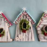 Three Birdhouse