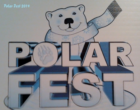 ~~; Polar Fest ;~~ - winter, polar bear, ice carvings, sign