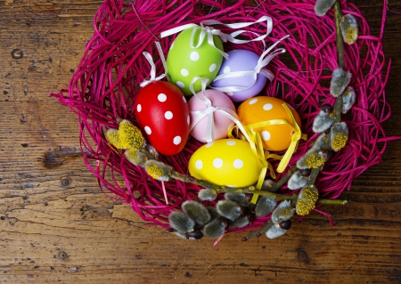 Easter Time - wood, easter, easter time, colourful, spring