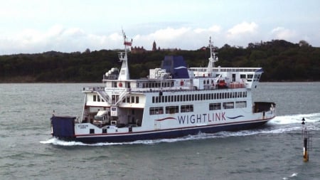 Wight Link - ferry, transport, wight link, boat