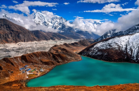 Sagarmatha National Park - nature, fun, lake, mountain, cool