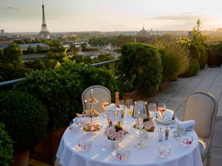 Paris, France - France, Paris, romantic, table, travel, city