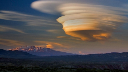 amazing cumulus cloud - sky, prairie, mountain, clouds