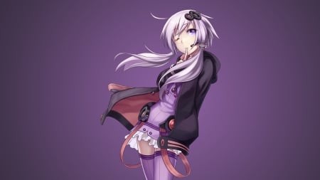 yuzuki yukari - pretty, cute, vocaloid, yuzuki yukari