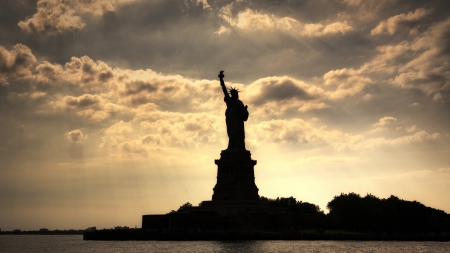 Statue of Liberty - statue of liberty, new york, liberty, ellis island, lady liberty