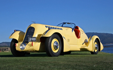 1935 Duesenberg, Model SJ - cars, duesenberg, convertible, 1935