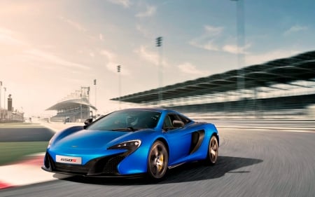 2014 McLaren Coupe, Model 650S - cars, mclaren, 2014, blue