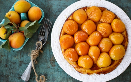 Apricots Dessert - fruits, fruit, desserts, apricots dessert, apricots, apricots desserts, dessert, food, apricot