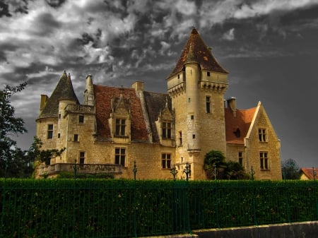 Chateau des Milandes - Cities, France, Buildings, Castles, Building, Castle, Architecture, City, Travel, Chateau des Milandes