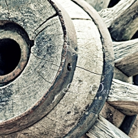 Old Wagon Wheel