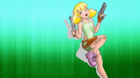 Tomb Raider Penny - tomb raider, cartoons, penny, inspector gadget, tv series, video games, lara croft, cute