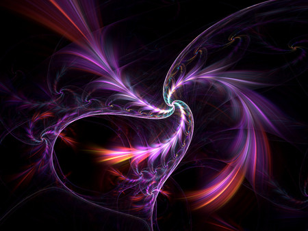 Plumage - fractal, colors