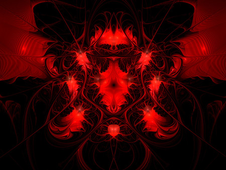 Red - fractal, red