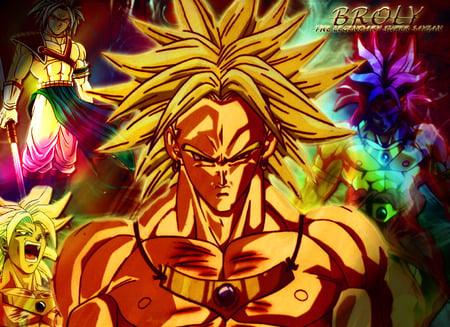 Broly background made by JonRulz2424 - broly, gt, dragonball, gohan, z, goku, goten