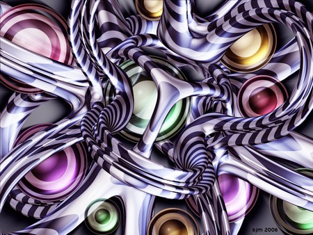 More Childs Play - 3d, abstract