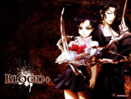 blood + - anime, blood plus