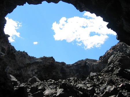 Window to the sky - nature, sky