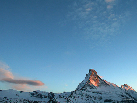 zermatt mountains view7 - beauty, nature, skyline, snow, mountains, exotic