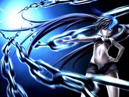 Black Rock Shooter - black rock shooter, anime, vocaloid, miku