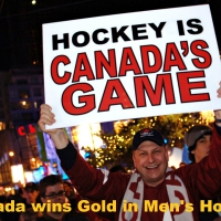 Vancouver Fans Celebrating Gold