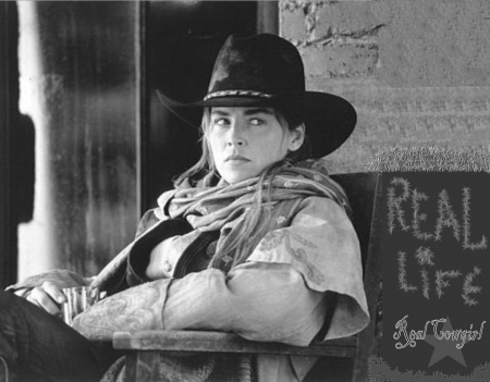 Cowgirl Sharon Stone - famous, fun, models, hot, people, westerns, female, cowgirls, hats, rodeo, entertainment, actors, nra, sharon stone, ranch, movies