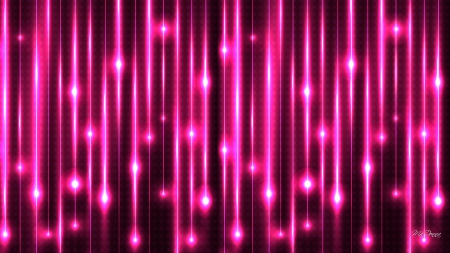 Neon Rain - glow, bright, rain, neon, streaks, floursecent, light, pink