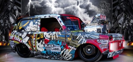 Fat Punk Hot Rod - custom cars, vehicles, cars, hot rod