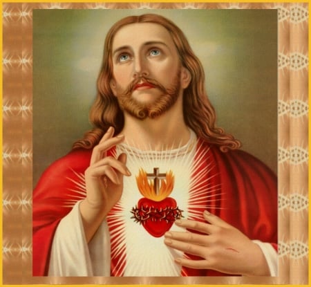 Jesus Christ - love, christ, jesus, heart, god