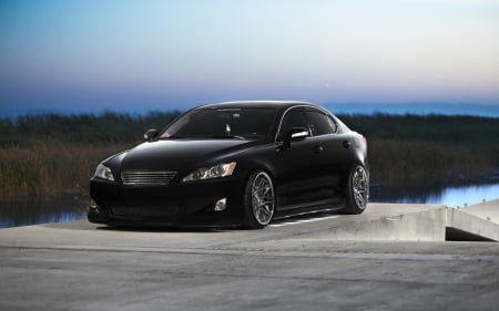 Lexus - black, Lexus, car, wheel