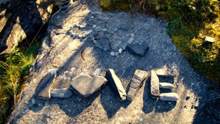 Love - rock, love, poto, stone