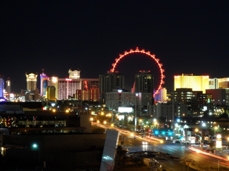 __Las Vegas Strip_Highroller_Jan_2014__ - Highroller, Las Vegas Strip, Architecture, Skyline