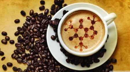 Not a simple coffee - drink, abstract, beans, coffee, coffee beans, photography, HD, wallpaper