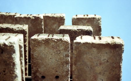 brick - brick, blue, photography, wall