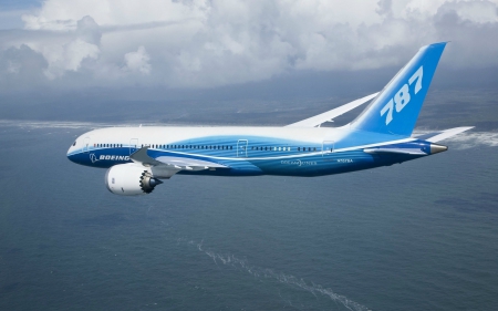 Boeing 787 Dreamliner - fun, aircraft, boeing, cool, dreamliner, commercial