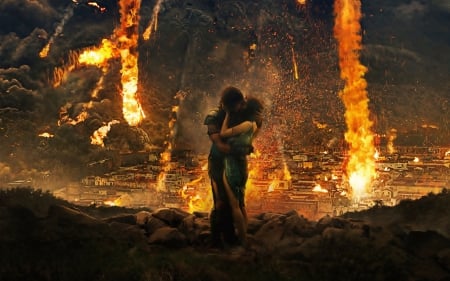 Pompeii - love, volcano, pompeii, movie