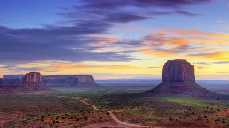 Monument Valley - fun, sunset, nature, desert, cool, mountain