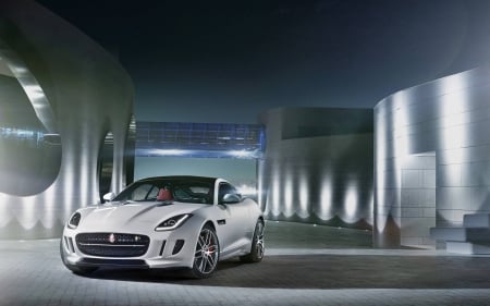 2014 Jaguar F Type R Coupe - fun, car, jaguar, coupe, cool