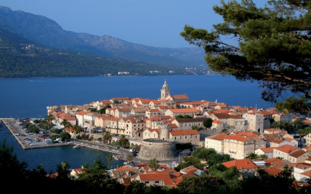 Korcula Croatia - travel, landscape, croatia, korcula, old