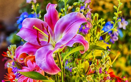 Beautiful flower - flowers, blooms, petals, nature