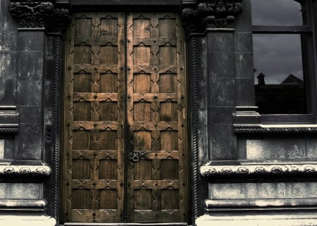 Door - old, door, entrance, old doors, doors