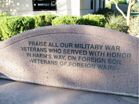 Veterans memorial - war, survivors, soldiers, fallen