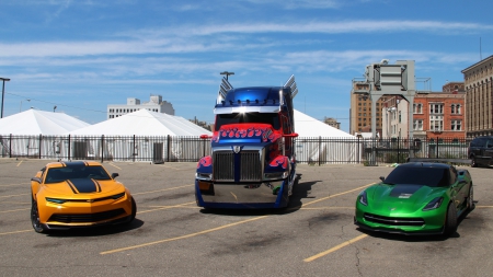 More Than Meets The Eye - More Than Meets The Eye, bumblebee camaro, transformers, optimus prime, bumblebee