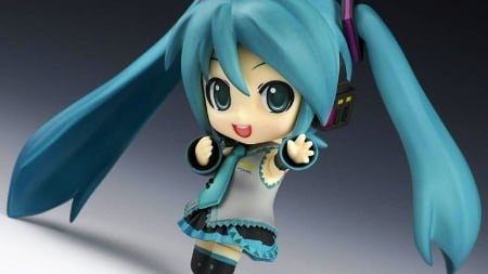 Hatsune Miku - hatsune miku, vocaloid, chibi, good smile, cute