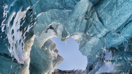 Iceland - sky, sunlight, glacler, iceland, ice