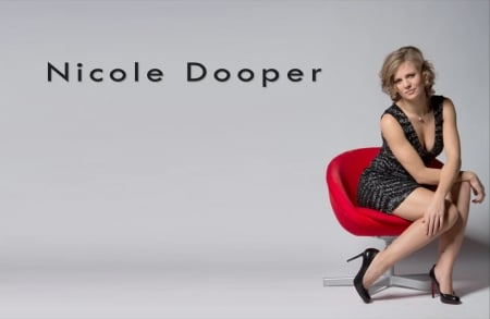 Nicole Dooper - blonde, heels, nicole dooper, model