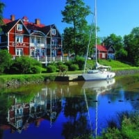 hotel on the gota canal in sweden